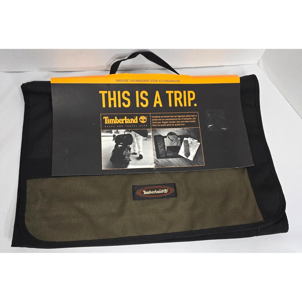 New Timberland Travel Gear Garment Bag 17 1/2" x 12 1/2" Tie Pocket Garment fold - Picture 1 of 7